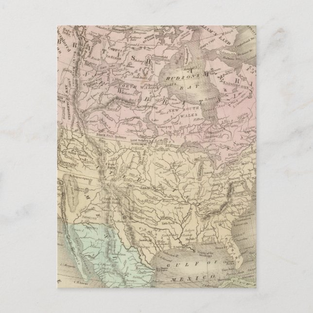Cartão Postal América do Norte 25 (Frente)