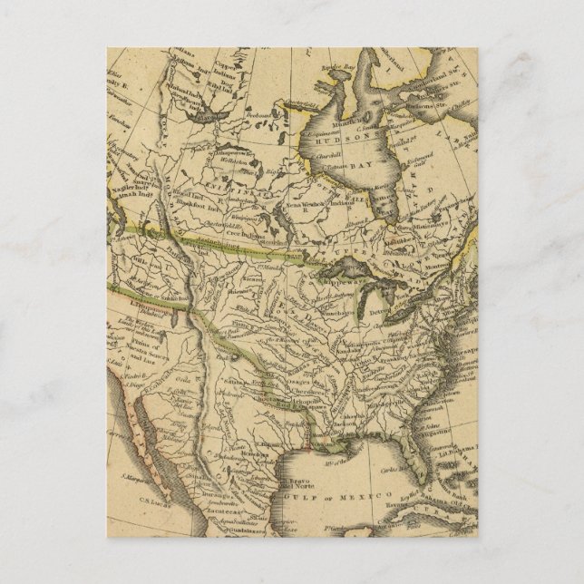 Cartão Postal América do Norte 7 (Frente)