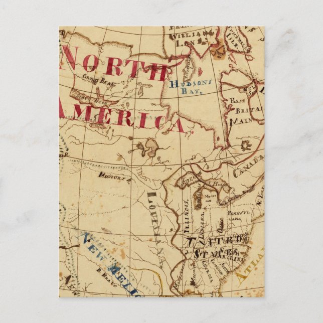 Cartão Postal America do Norte 8 (Frente)