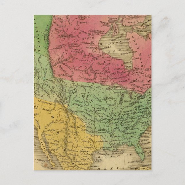 Cartão Postal América do Norte 9 (Frente)