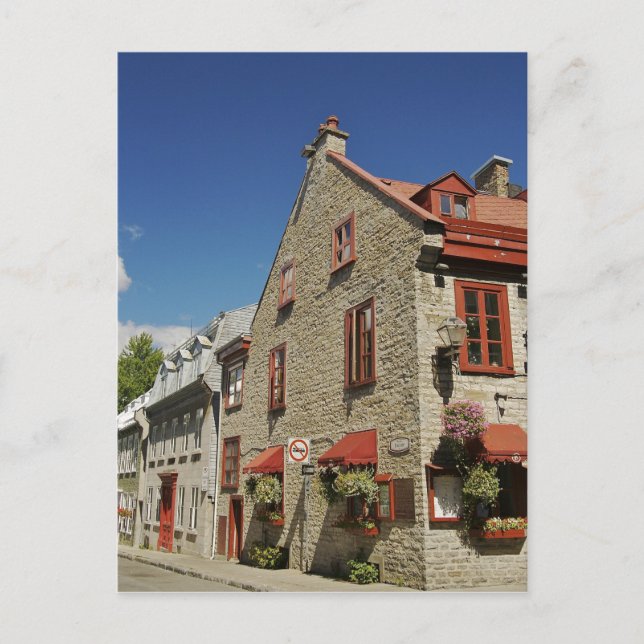 Cartão Postal América do Norte, Canadá, Quebec, Cidade Velha de  (Frente)