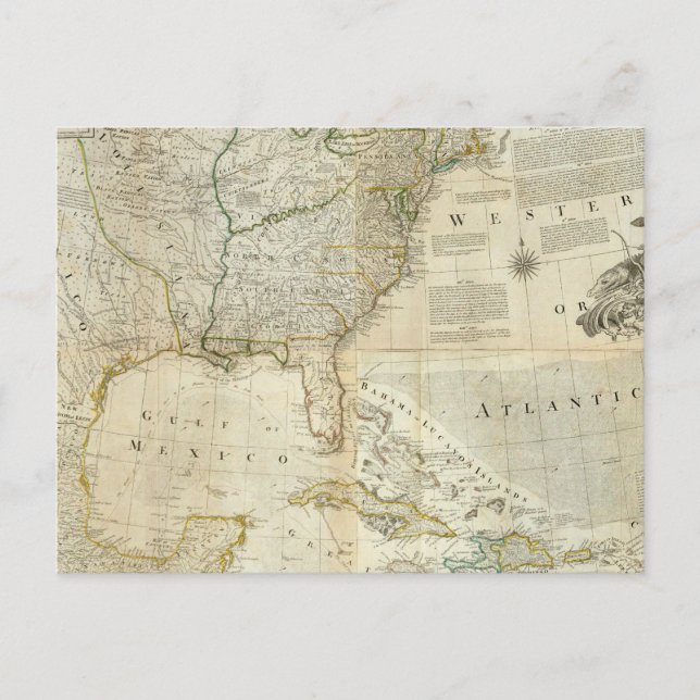 Cartão Postal América do Norte composta (Frente)