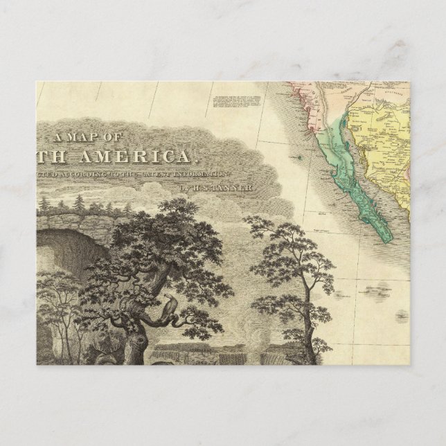Cartão Postal América do Norte Sudoeste (Frente)