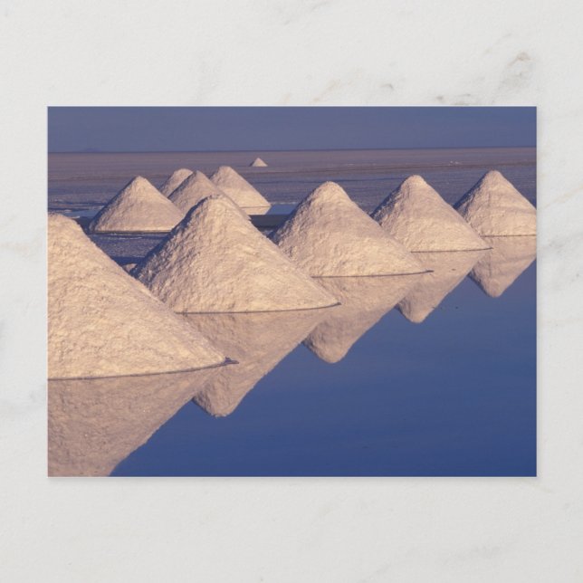 Cartão Postal América do Sul, Bolívia. Salar de Uyuni (Frente)