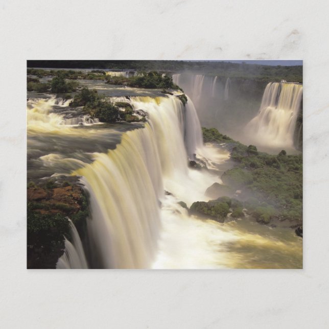 Cartão Postal América do Sul, Brasil, Igwacu Falls, Igwazu (Frente)