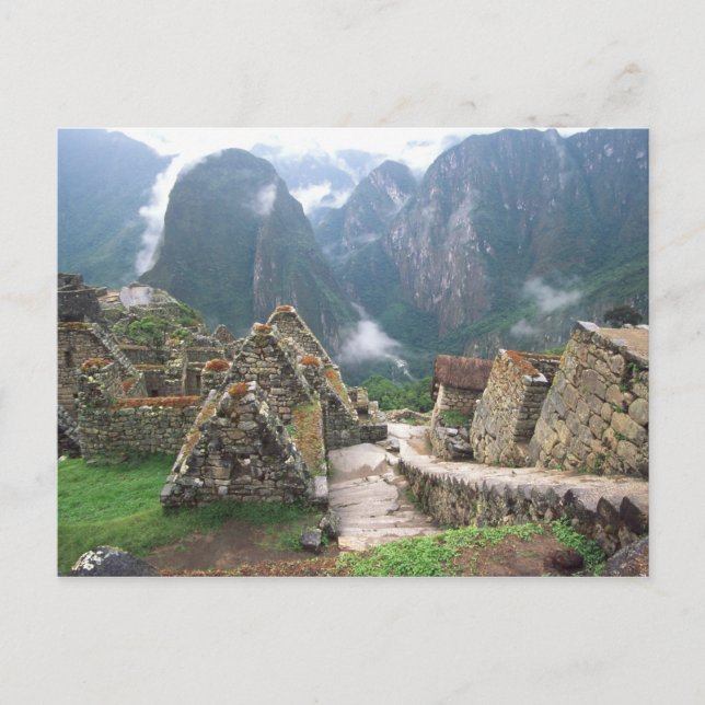 Cartão Postal América do Sul, Peru, Machu Picchu (Frente)