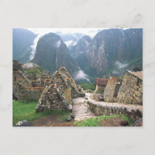 Cartão Postal América do Sul, Peru, Machu Picchu