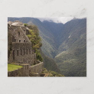 Cartão Postal América do Sul, Peru, Machu Picchu. Arruínas de 