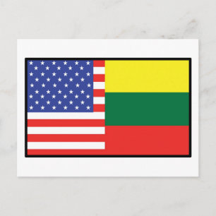 Cartão Postal América Lituânia