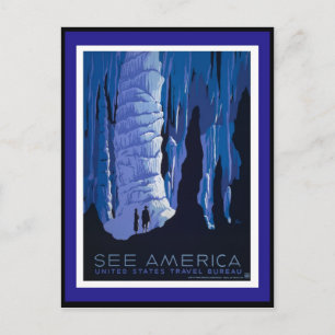 Cartão Postal América viagem - WPA