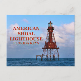 Cartão Postal American Shoal Lighthouse, Cartão-postal da Flórid