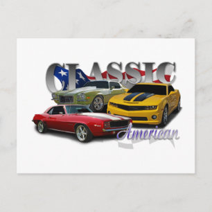 Cartão Postal Americano clássico