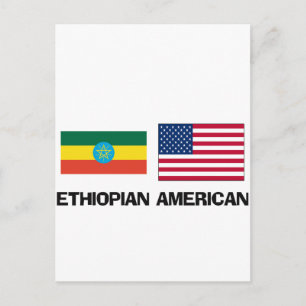 Cartão Postal Americano etíope