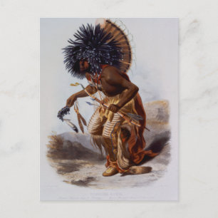 Cartão Postal Americano nativo