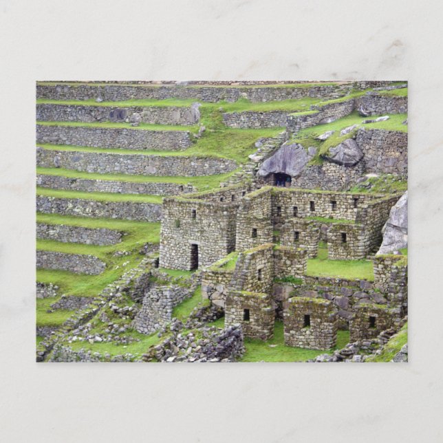 Cartão Postal Américas, Peru, Machu PIcchu. O antigo 2 (Frente)