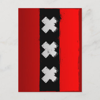 Cartão Postal Amesterdã Urbano