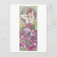 Ametist (Quatro Joias), Alphonse Mucha