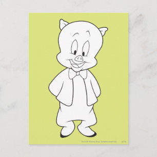 Cartão Postal Amigo do Porky Hello