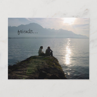 Cartão Postal amigos...
