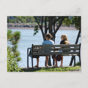 Cartão Postal Amigos 1, Amigos adoram Lago Superior