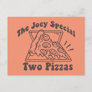 Cartão Postal AMIGOS™   Cotação Joey Pizza
