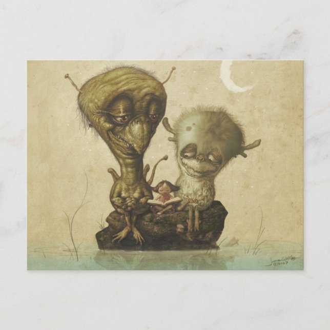 Cartão Postal Amigos de qualquer forma (Frente)