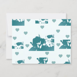 Cartão Postal Amigos Felinos.