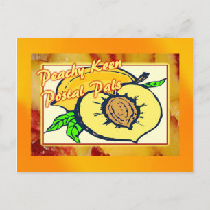 Cartão Postal Amigos postais afiados Peachy