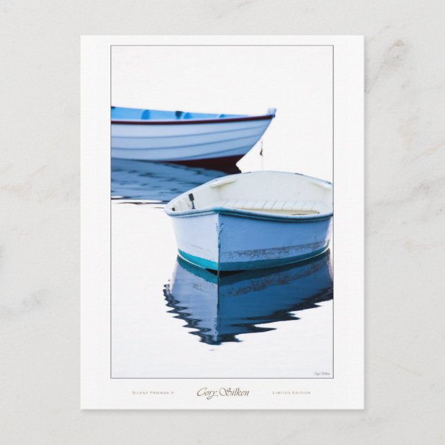 Cartão Postal Amigos silenciosos (Frente)