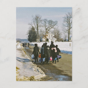 Cartão Postal Amish School Day Postcard
