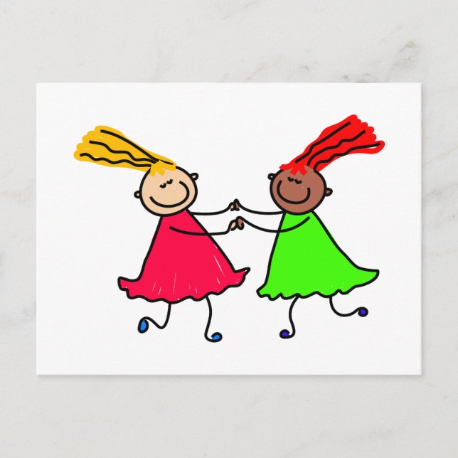 Cartão Postal Amizade (Frente)