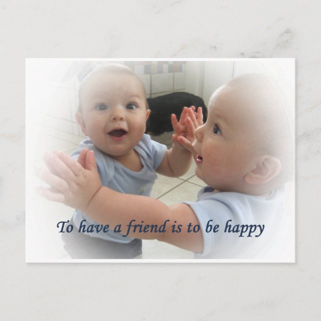 Cartão Postal Amizade (Frente)