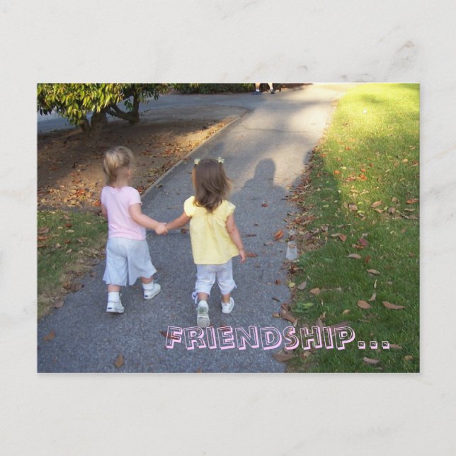 Cartão Postal Amizade (Frente)
