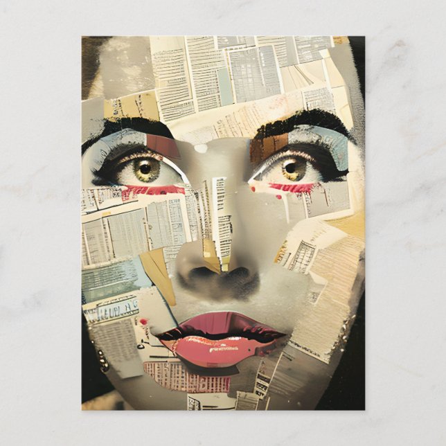 Cartão Postal Amizade | Miss Ya | O que há de errado (Frente)