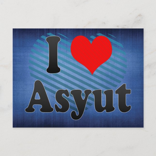 Cartão Postal Amo Asyut, Egito (Frente)