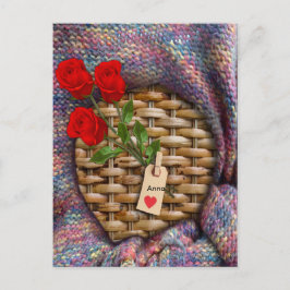 Cartão Postal Amo-te à Lua e Volta