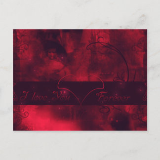 Cartão Postal Amo-te para sempre
