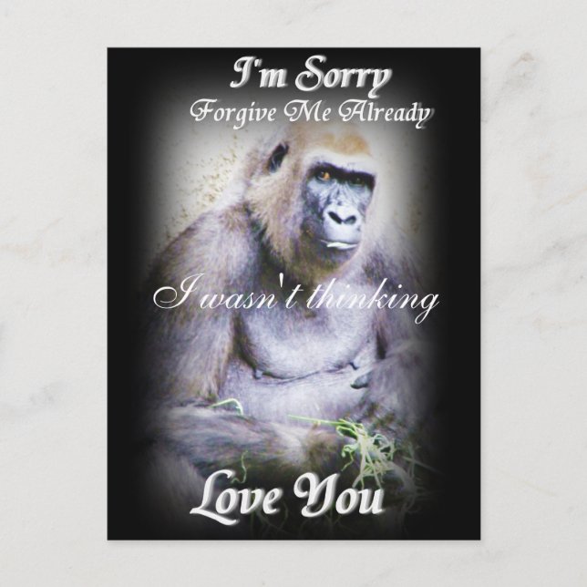 Cartão Postal Amo Você_ (Frente)