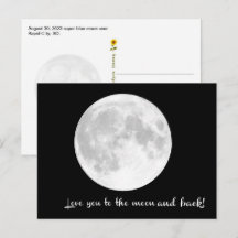 Amo você até a lua e de volta. SD -