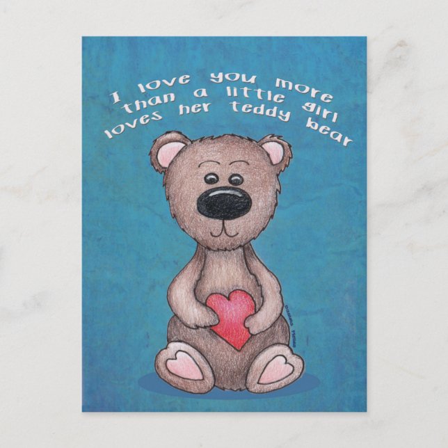 Cartão Postal Amo Você Mais (Frente)