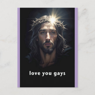 Cartão Postal amo vocês gays