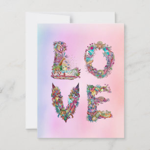 CARTÃO POSTAL AMOR