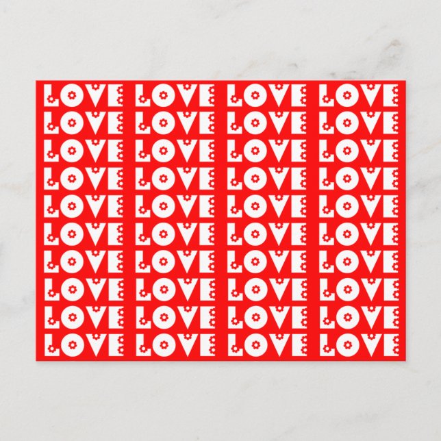 CARTÃO POSTAL AMOR (Frente)