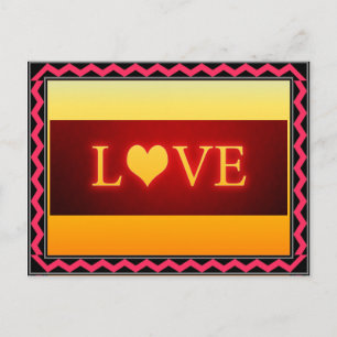 Cartão Postal Amor