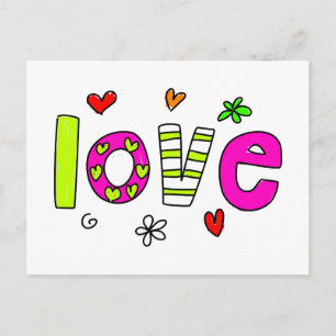 Cartão Postal Amor