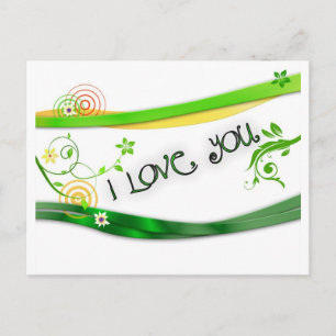Cartão Postal Amor