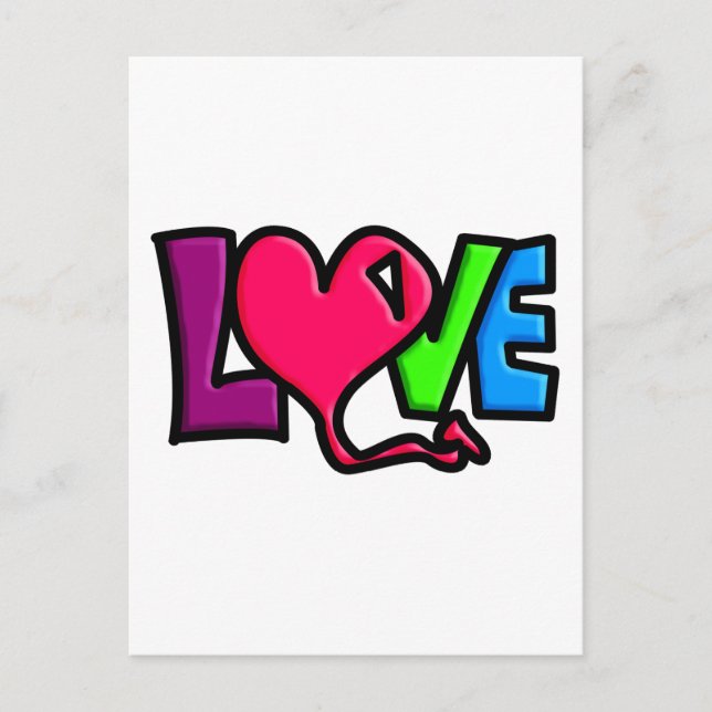 CARTÃO POSTAL AMOR (Frente)