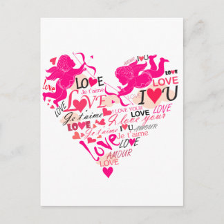Cartão Postal Amor