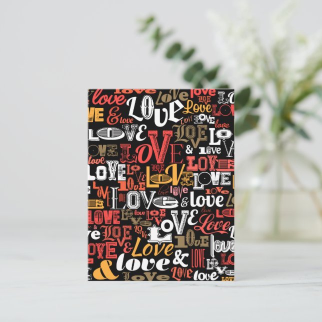 Cartão Postal Amor 2 (Em pé/Frente)