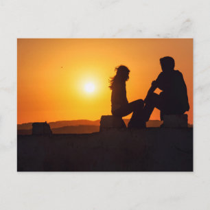 Cartão Postal Amor Alegria Amizade Para Sempre Jovem L